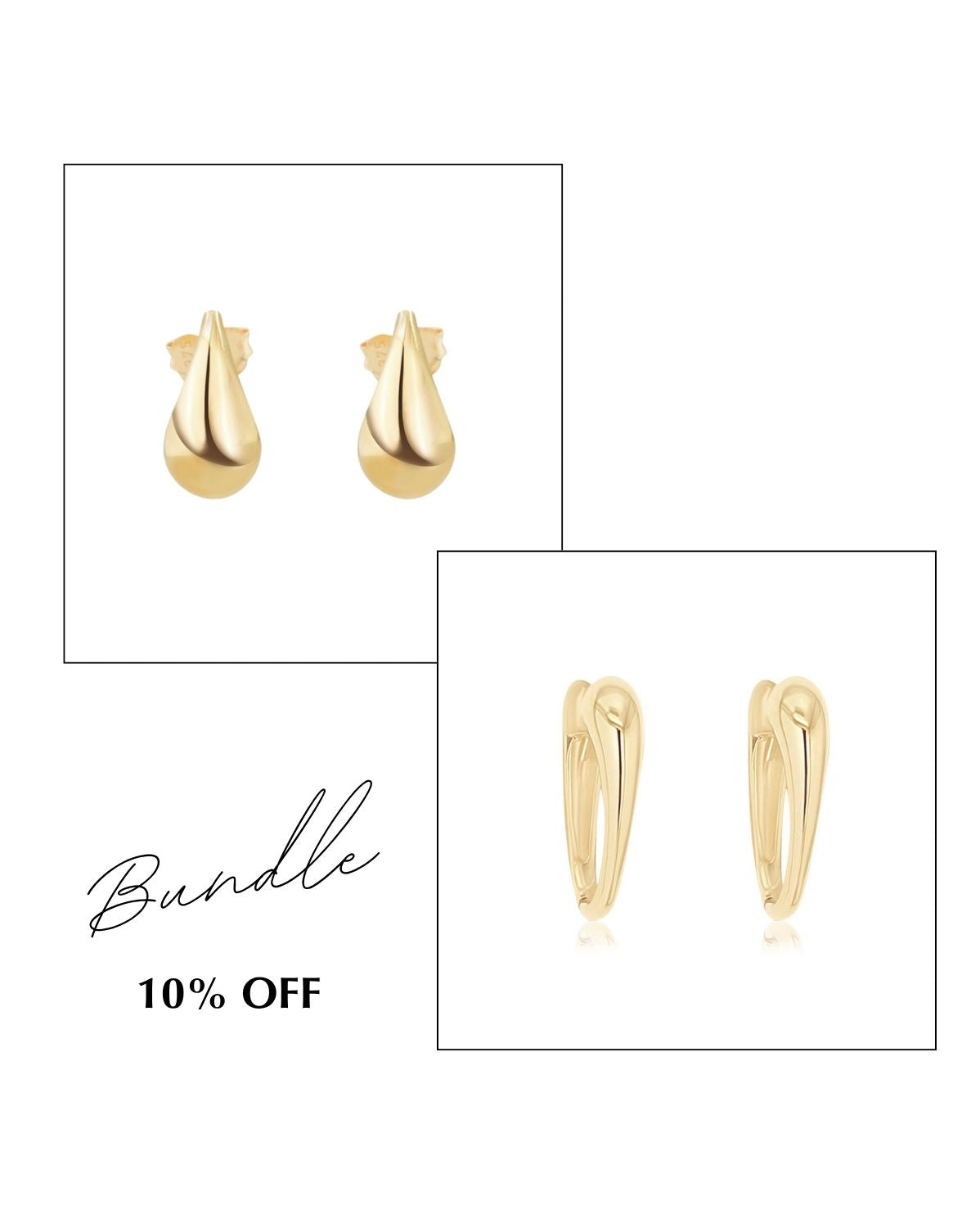 Drip &amp; Drop Earrings Set