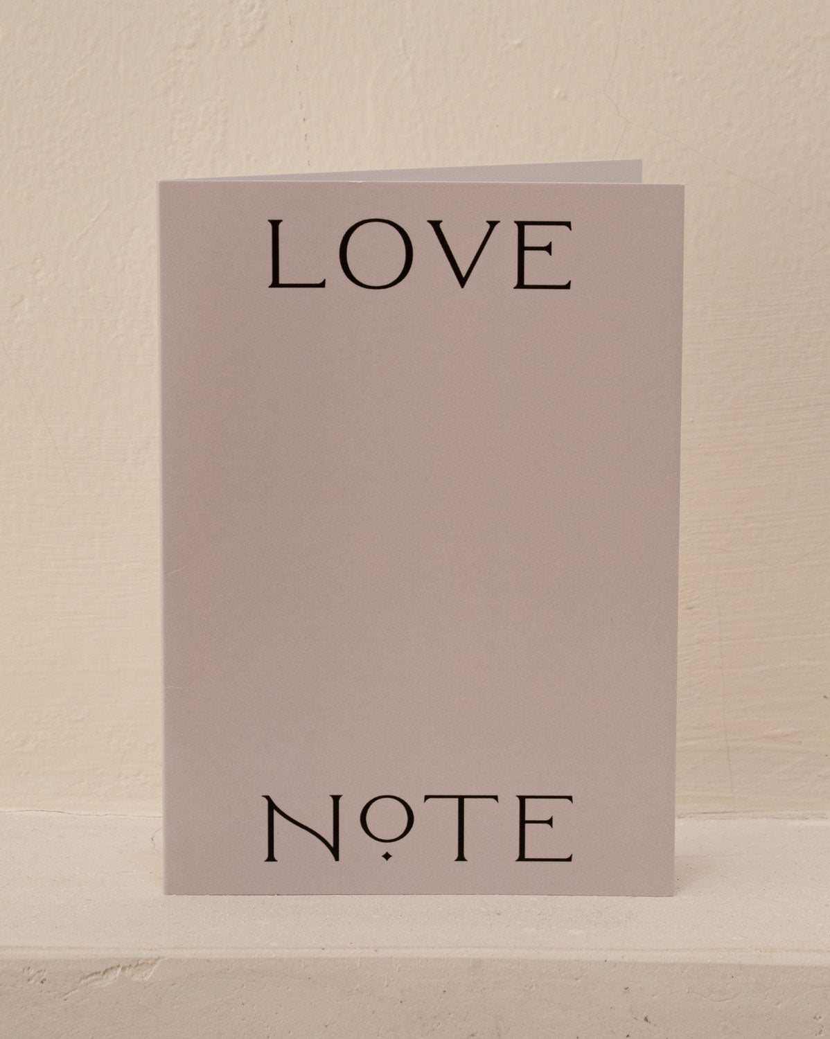 Greeting Card ~ Love Note
